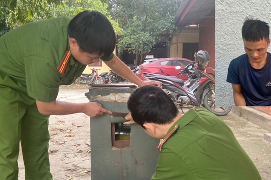 Bắt đối tượng đột nhập nhà dân trộm vàng sau một ngày gây án