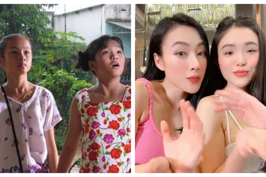 Hai sao nhí đình đám một thời Angela Phương Trinh và Yeye Nhật Hạ lần đầu đọ sắc, còn quay clip siêu cưng