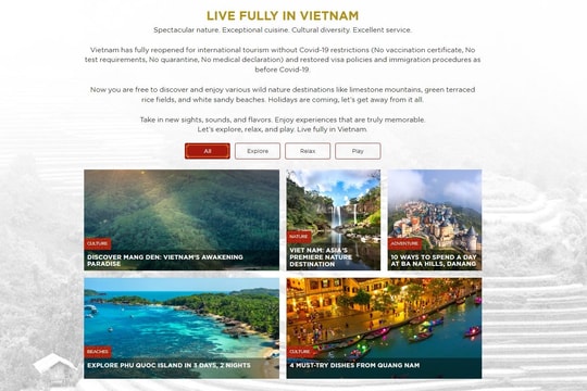 Ra mắt hệ thống Email xúc tiến quảng bá du lịch Việt Nam