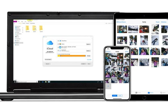 iCloud cho Windows gặp sự cố hiển thị ảnh bí ẩn