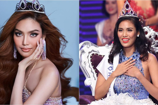Lan Khuê bất ngờ đội lại vương miện Hoa khôi Áo dài, nhan sắc thăng hạng rõ rệt sau 8 năm