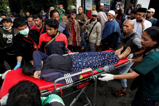 Động đất tại Indonesia: Đã có 310 người thiệt mạng