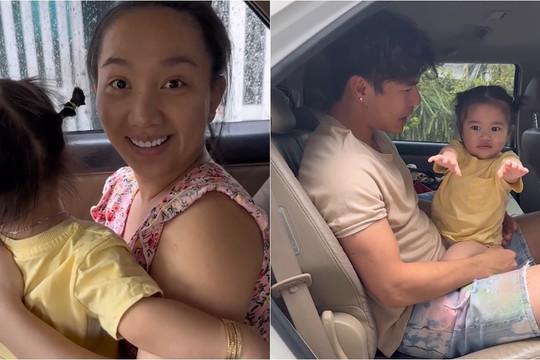 Lê Dương Bảo Lâm xót xa khi con gái đòi đi làm cùng ba, Quỳnh Quỳnh lộ nhan sắc xuống cấp hậu sinh nở