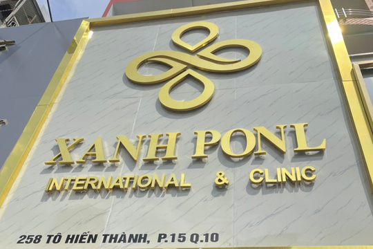 TPHCM: Thẩm mỹ viện Xanh Ponl liên tục vi phạm và bị xử phạt