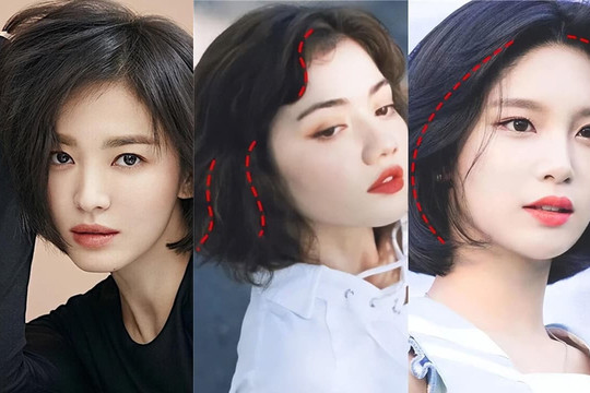 Năm nay, một kiểu tóc mang tên 'tóc má lúm đồng tiền' trở nên thịnh hành, không chỉ trông trẻ trung mà ai cắt cũng đẹp