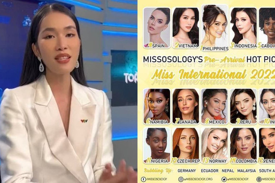 Trước khi lên đường thi Miss International, Phương Anh bắn sương sương 5 thứ tiếng, được trang sắc đẹp dự đoán là Á 1