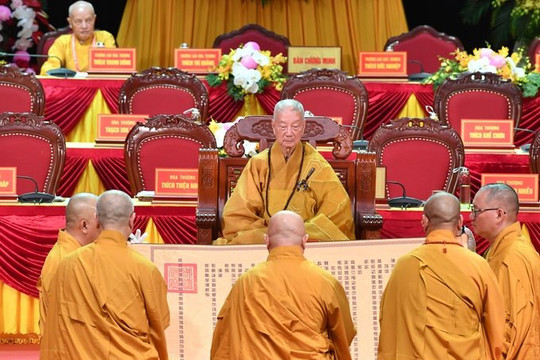 Suy tôn Trưởng lão Hòa thượng Thích Trí Quảng lên ngôi vị Pháp chủ