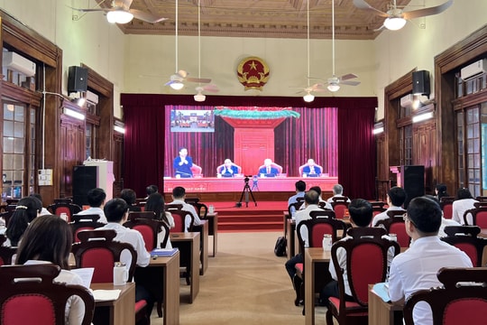 TANDTC tham dự Hội nghị quán triệt và triển khai thực hiện Nghị quyết số 30-NQ/TW