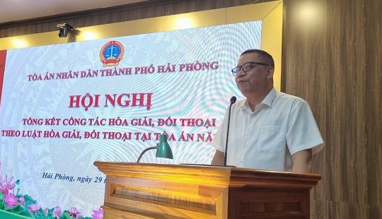 TAND TP. Hải Phòng: Tổng kết công tác hòa giải, đối thoại năm 2022