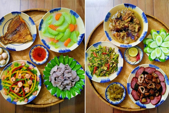 Trời chuyển lạnh, gợi ý hơn 30 mâm cơm hấp dẫn, dễ ăn, dễ nấu dành cho 6 người