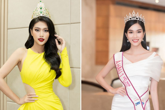 Hoa hậu Thiên Ân viết thư tay gửi Phương Anh khi nàng Á hậu lên đường chinh chiến tại Miss International 2022