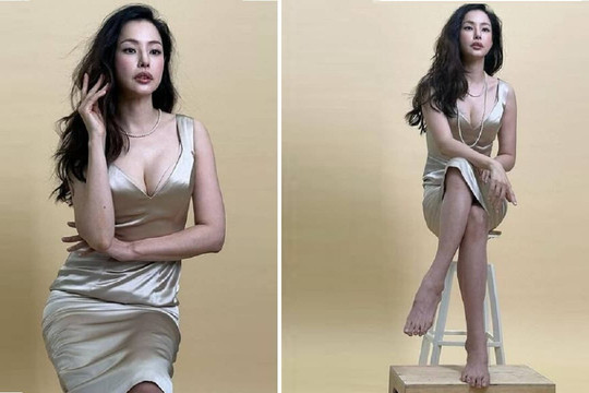 'Hoa hậu đẹp nhất Hàn Quốc' Honey Lee khiến dân tình rần rần với vóc dáng cực thon gọn sau vài tháng sinh con đầu lòng
