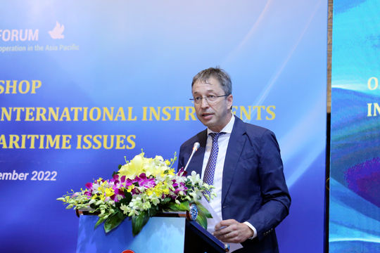 UNCLOS 1982 là công cụ pháp lý quan trọng nhất để gìn giữ hòa bình trên biển và đại dương