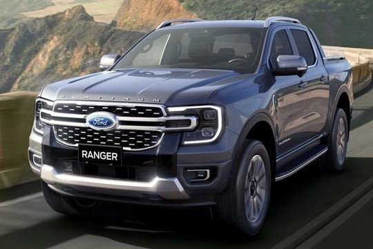 Ford Ranger thêm phiên bản cao cấp Platinum