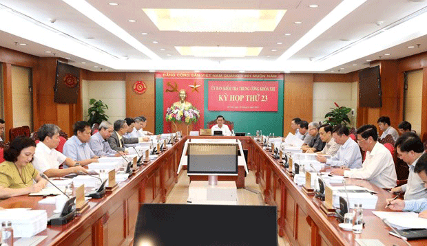 UBKT Trung ương kỷ luật, đề nghị thi hành kỷ luật hàng loạt cán bộ lãnh đạo, tổ chức đảng