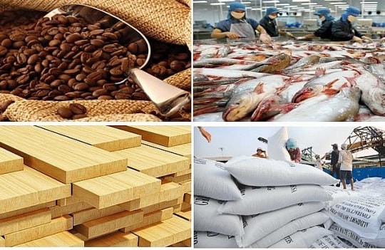 Kim ngạch xuất khẩu nông, lâm, thủy sản tăng gần 12%