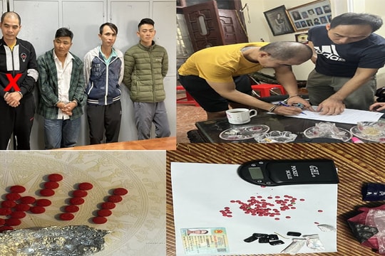 Thanh Hóa: Nhiều đối tượng  mua bán, tổ chức sử dụng trái phép ma túy sa lưới
