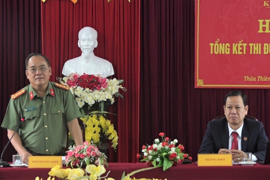 TAND tỉnh Thừa Thiên Huế chủ trì tổng kết thi đua, khen thưởng Khối Nội chính