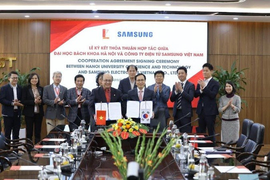 Samsung đẩy mạnh hợp tác toàn diện với các trường đại học khối kỹ thuật ở Việt Nam