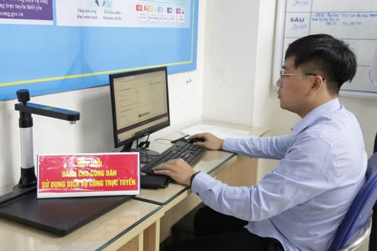 Quy trình thí điểm việc tiếp nhận, giải quyết hồ sơ thủ tục hành chính liên thông điện tử