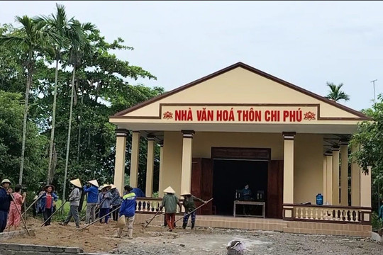Nỗ lực xây dựng nông thôn mới ở xã khó khăn Thanh Chi
