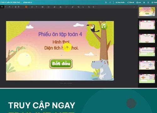 Thư viện bài giảng Edulive - Nguồn giáo án điện tử phong phú cho giáo viên