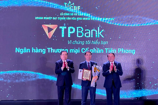 Văn hóa kinh doanh TPBank được công nhận chuẩn Quốc gia
