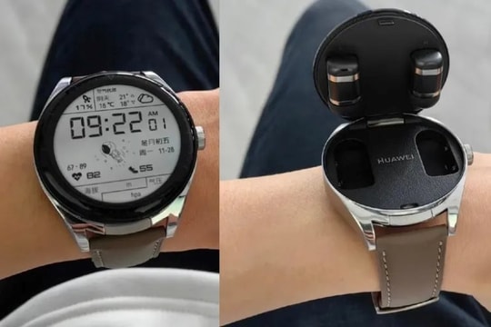 Huawei hé lộ smartwatch tích hợp tai nghe không dây