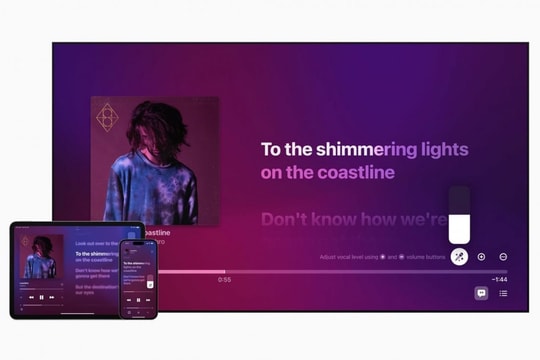 Apple Music sẽ có thêm tính năng hát Karaoke, không cần trả phí