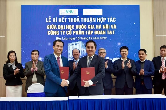 Tập đoàn T&T Group và ĐHQG Hà Nội hợp tác phát triển hệ thống bệnh viện theo chuẩn Quốc tế
