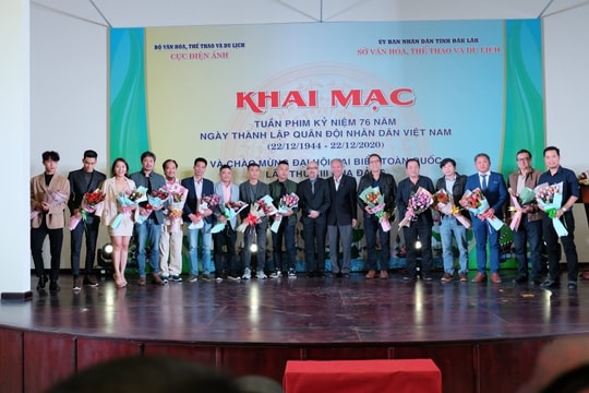 Tổ chức Tuần phim Kỷ niệm 78 năm ngày thành lập QĐND Việt Nam