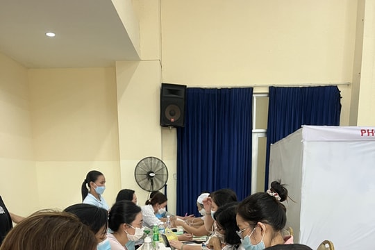 TPHCM: Khám sức khỏe miễn phí cho 1.200 công nhân khó khăn