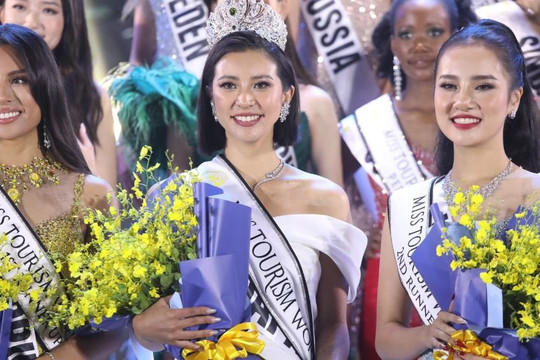Tân Hoa hậu Du lịch Thế giới gọi tên Hanawa Erian - người đẹp Nhật Bản