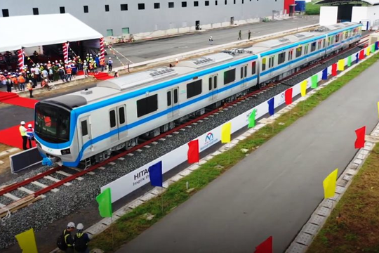 Metro Bến Thành - Suối Tiên chạy thử ngày 21/12