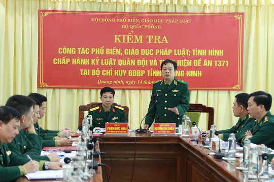 Bộ đội biên phòng tỉnh Quảng Ninh: Điểm sáng trong tuyên truyền phổ biến pháp luật tới nhân dân