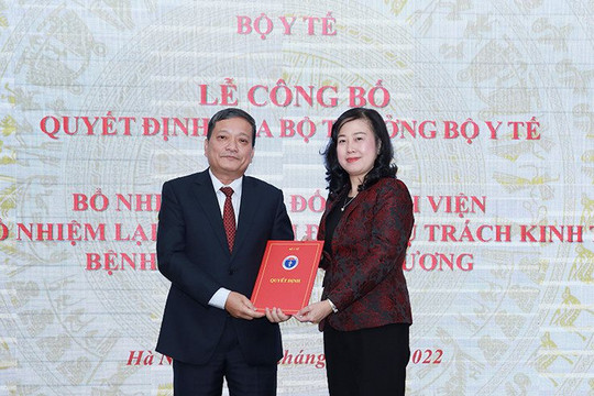 Bộ Y tế bổ nhiệm Giám đốc Bệnh viện Phổi Trung ương