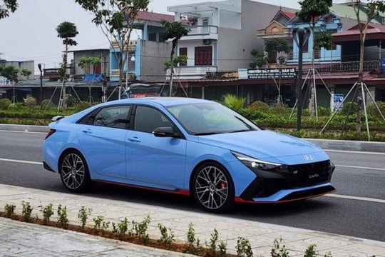 Hyundai Elantra N lộ diện tại Việt Nam
