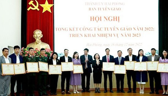 Hải Phòng: Ngành Tuyên giáo thúc đẩy phong trào xây dựng, phát triển thành phố