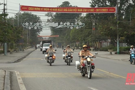 Thanh Hóa: Tai nạn giao thông kéo giảm ở cả 3 tiêu chí  XB