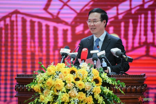 Thường trực Ban Bí thư Võ Văn Thưởng: Vai trò của văn hóa phải được đặt ngang hàng với kinh tế, chính trị, xã hội