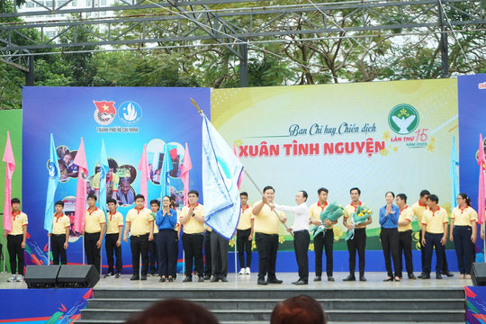 TPHCM: Ra quân chiến dịch Xuân tình nguyện năm 2023