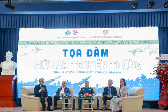 Trường Đại học Luật TP.HCM tổ chức Tọa đàm “Giữ lửa truyền thống"