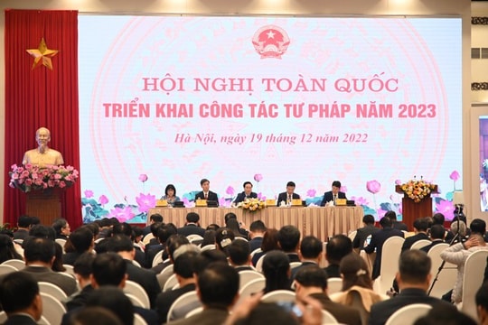 Hội nghị triển khai công tác Tư pháp toàn quốc 2023