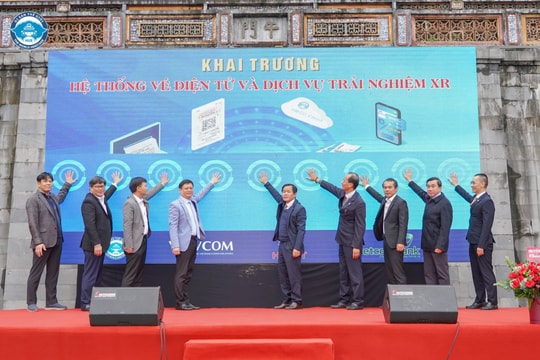 TT-Huế: Sử dụng hệ thống vé điện tử và dịch vụ trải nghiệm thực tế ảo XR tại Quần thể Di tích Cố đô Huế