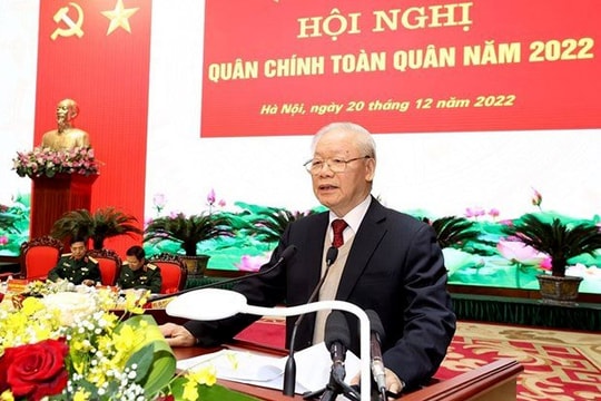 Tổng Bí thư: Sau điều chỉnh, sáp nhập, quân đội phải ổn định, sức chiến đấu phải mạnh lên