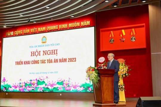 Hình ảnh Hội nghị triển khai công tác năm 2023 tại các điểm cầu trên toàn quốc