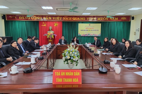 Năm 2022, ngành Tòa án hoàn thành vượt nhiều chỉ tiêu Quốc hội giao