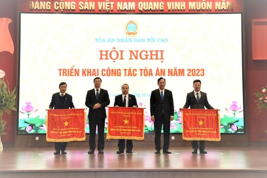 Phong trào thi đua năm 2022 của Toà án có nhiều đổi mới, sáng tạo