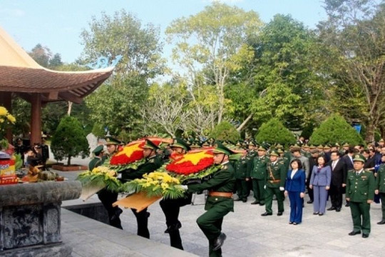 Lễ công bố quyết định và đón nhận Bằng xếp hạng quốc gia Khu di tích lịch sử Pò Hèn