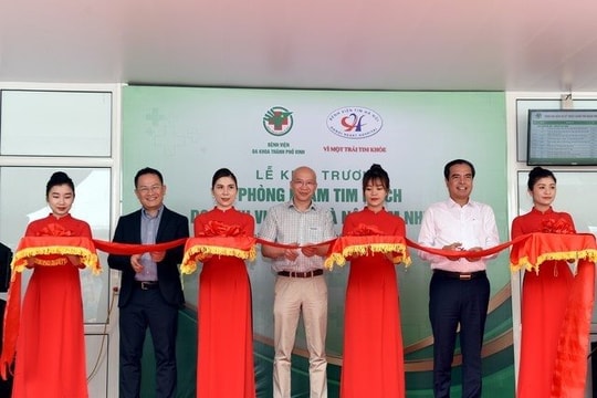 Bệnh viện ĐKTP Vinh triển khai phòng khám tim mạch do Bệnh viện tim Hà Nội đảm nhiệm